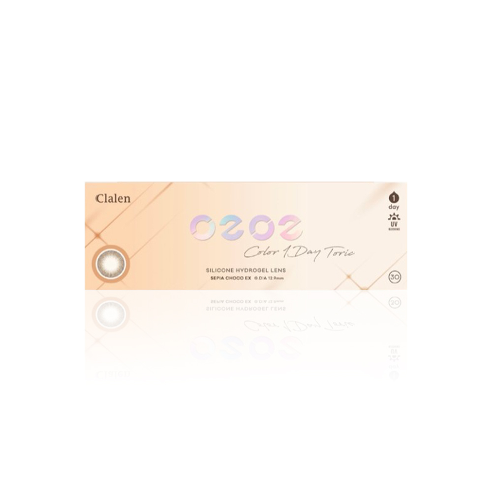 [Claren] [One day] O2O2 Toric Sepia Choco EX 30P
